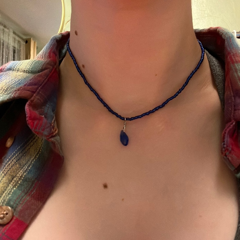 Hand made beaded necklace